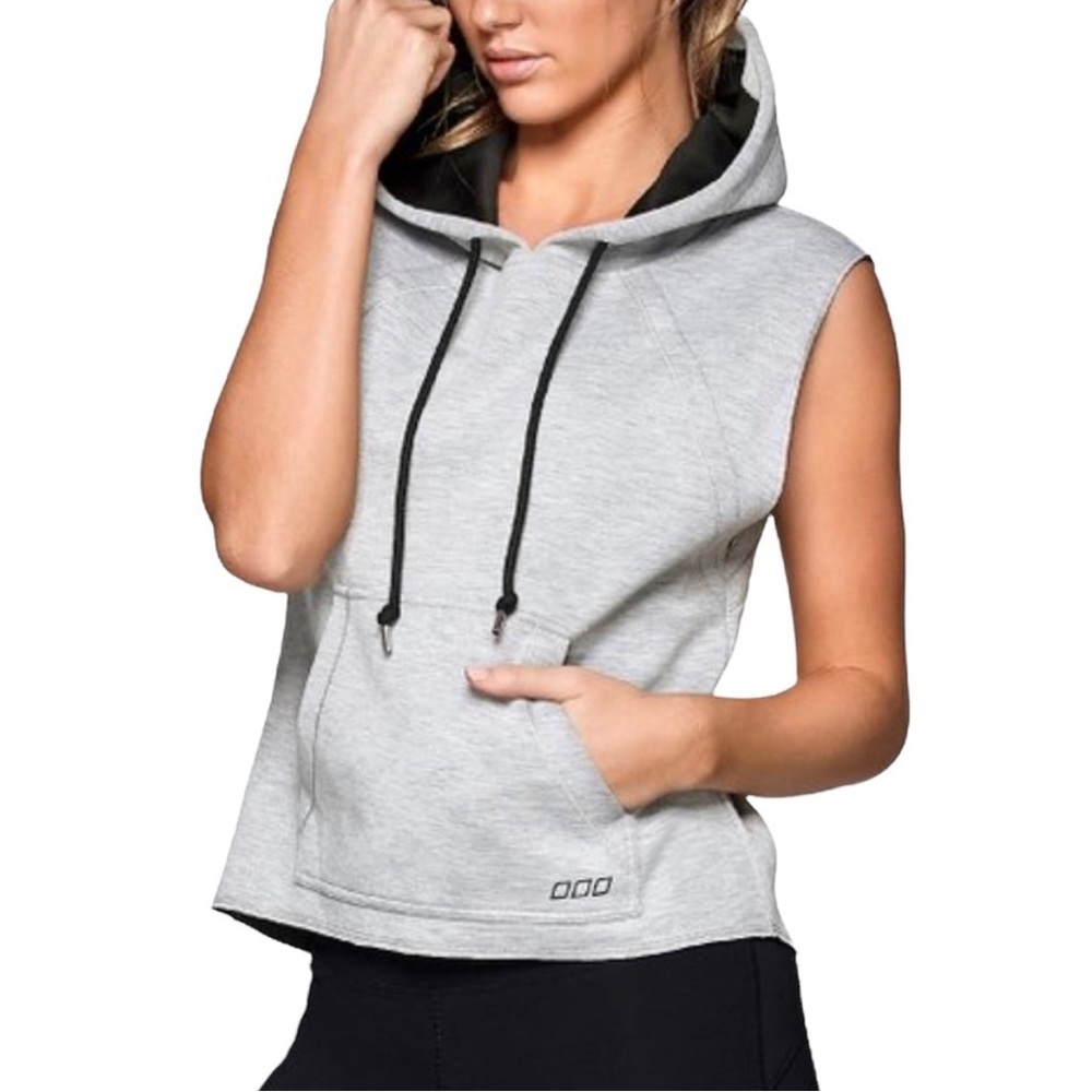 NWOT Lorna Jane hipster sleeveless hoodie